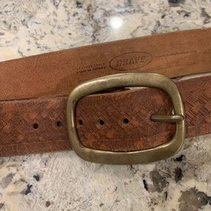 Brave Beltworks unisex leather belt